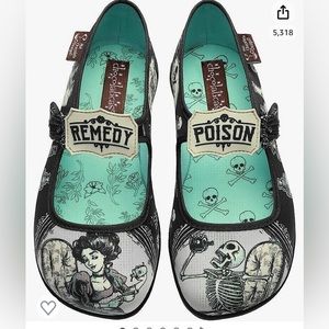 Hot Chocolate Design Poison & Remedy Mary Jane Shoes